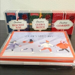 Lagoon Christmas Game Set and Cards